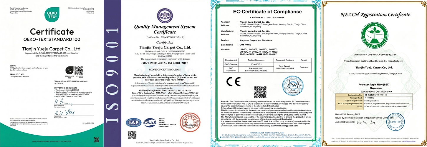 Certification certificate