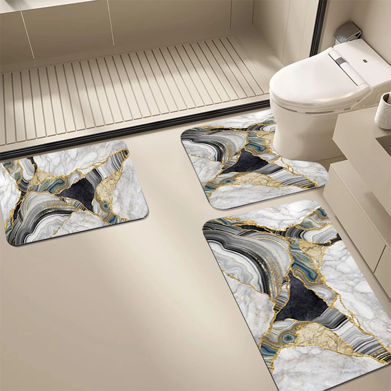 3 bathroom rug set3