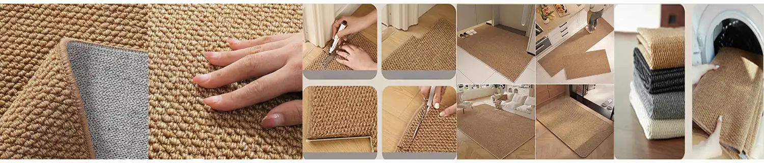 custom size kitchen floor mats  Material 