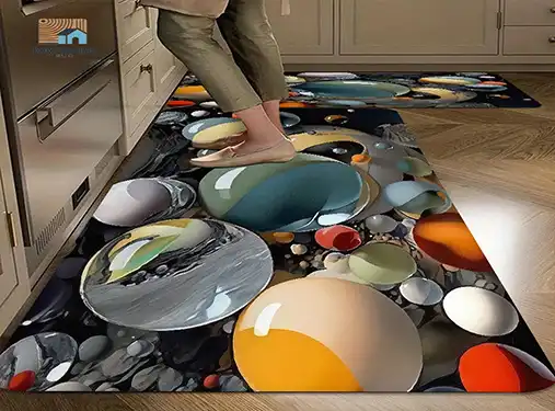 Top Benefits of Using 3D Kitchen Rugs at Home