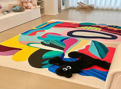 Fluffy Rug Nursery for Girls, Boys, and Gender-Neutral Rooms