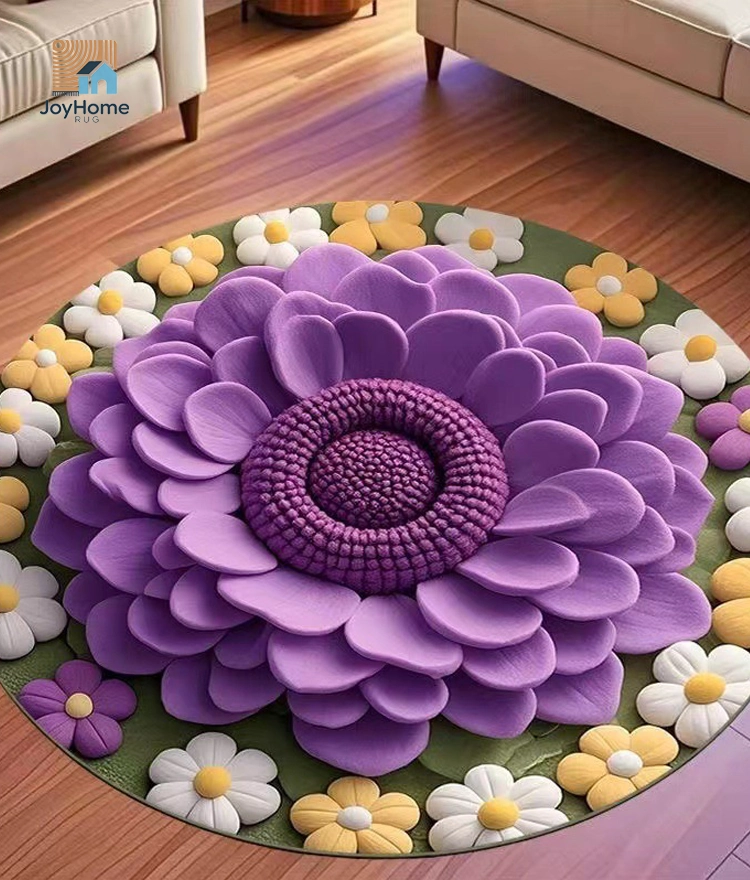 3D living room rugs