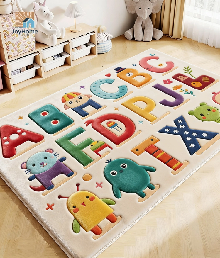 alphabet play rug