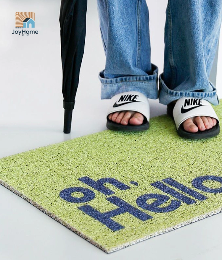 braided door mat