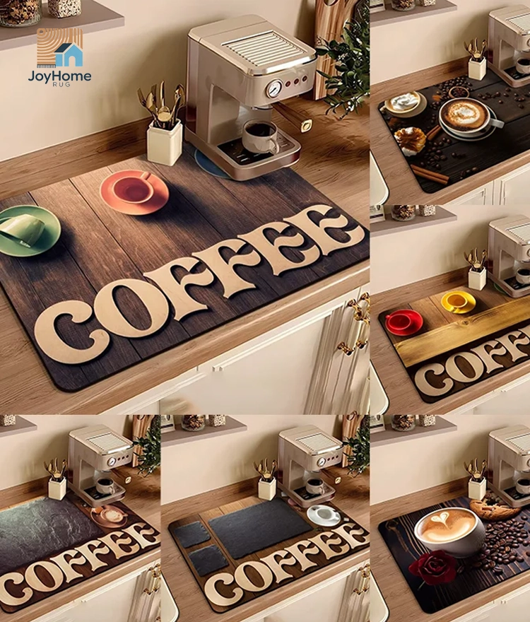 coffee machine bench mat
