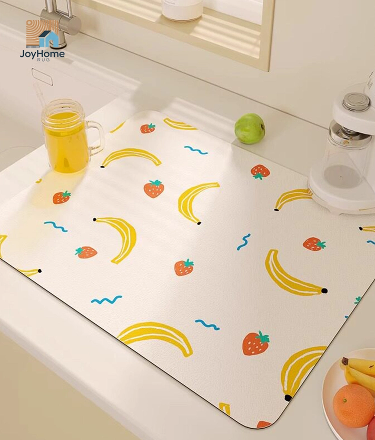 kitchen absorbent draining mat