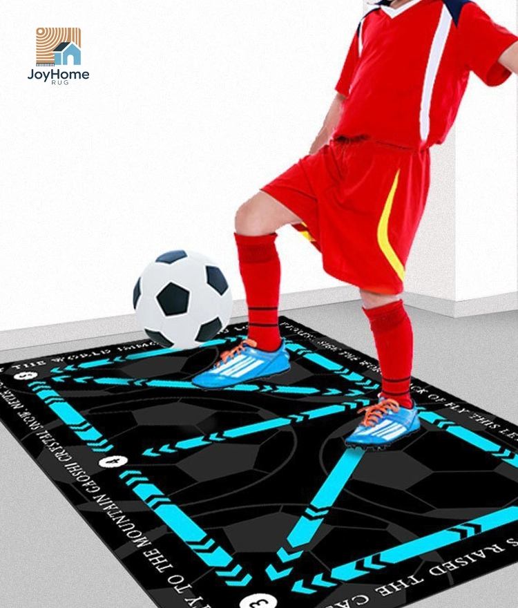 large football rug