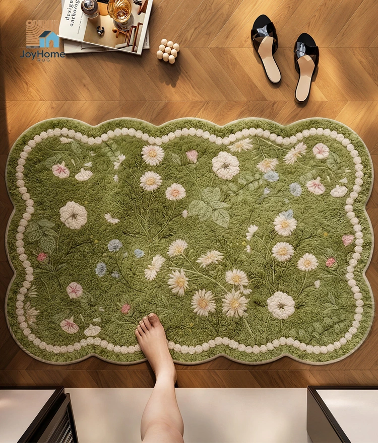 vintage rug bath mat
